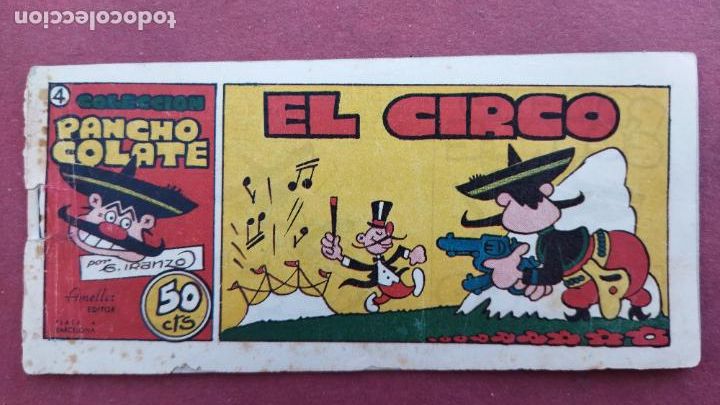 Tebeos: PANCHO COLATE N&ordm; 4 ORIGINAL - G. IRANZO - AMELLER 1950 - Foto 1