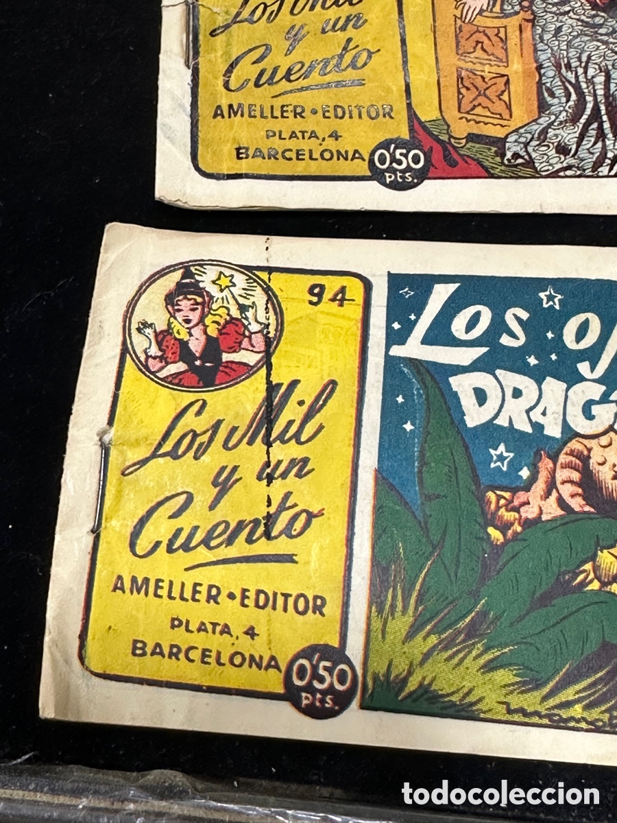 Tebeos: Lote de 2 tebeos los mil y un cuentos - Foto 2