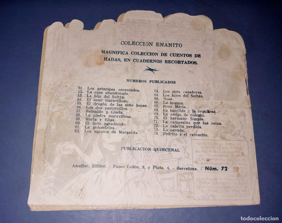 Tebeos: La Cabrita Perdida Colecci&oacute;n Enanito N&ordm; 72 Ameller - Foto 2