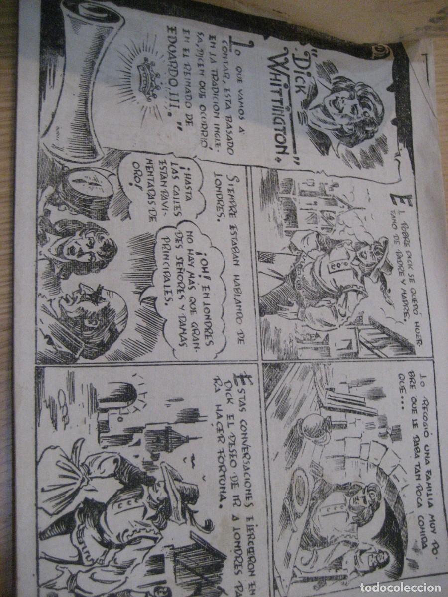 Tebeos: antiguo comic Dik Whittington . ed Ameller a&ntilde;os 40 - defectos - Foto 3