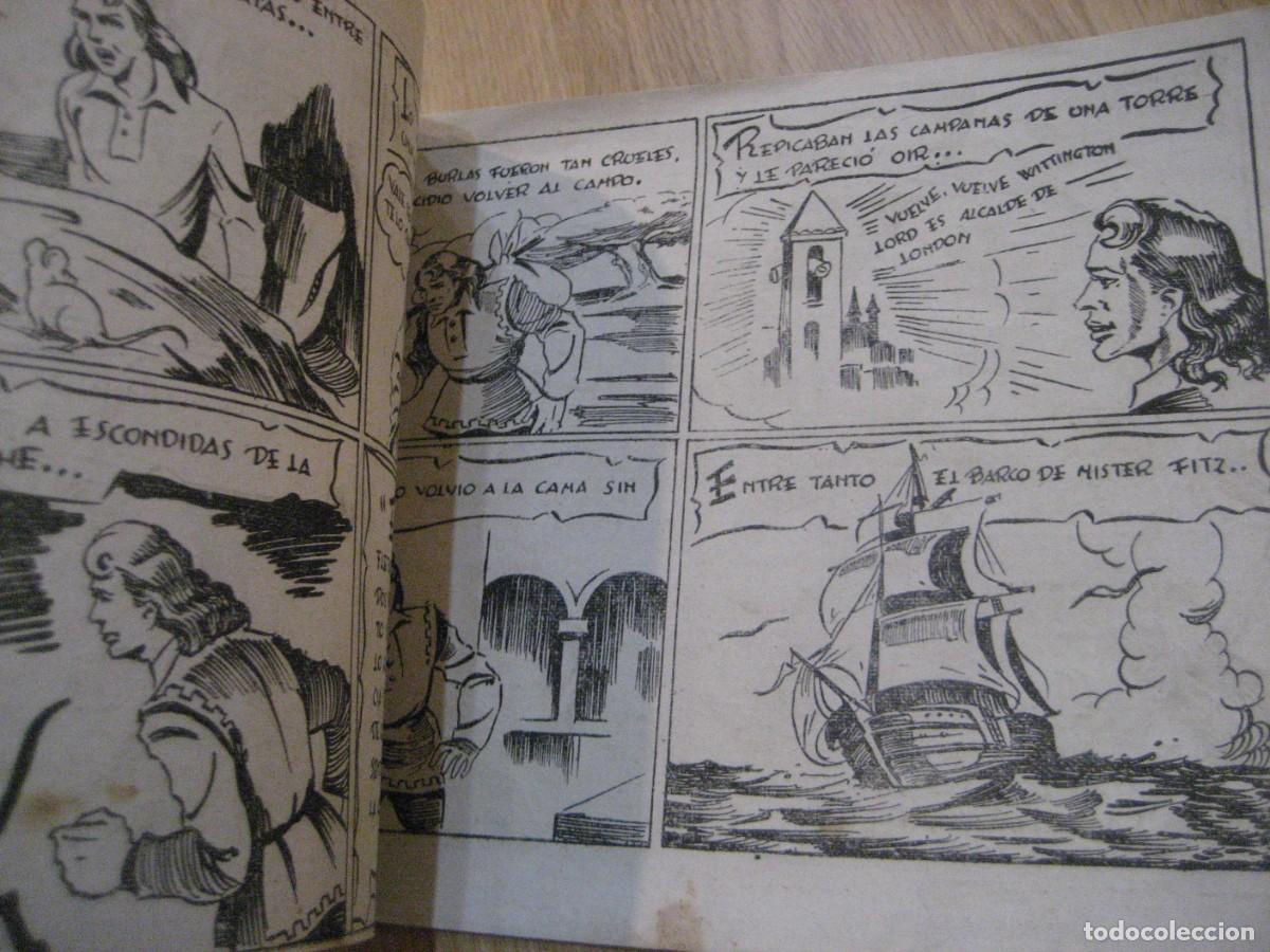 Tebeos: antiguo comic Dik Whittington . ed Ameller a&ntilde;os 40 - defectos - Foto 7