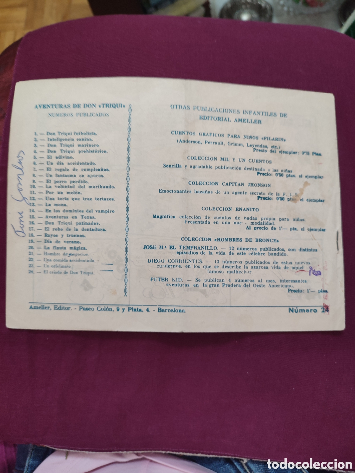Tebeos: Don Triqui n&uacute;mero 24 - Foto 2