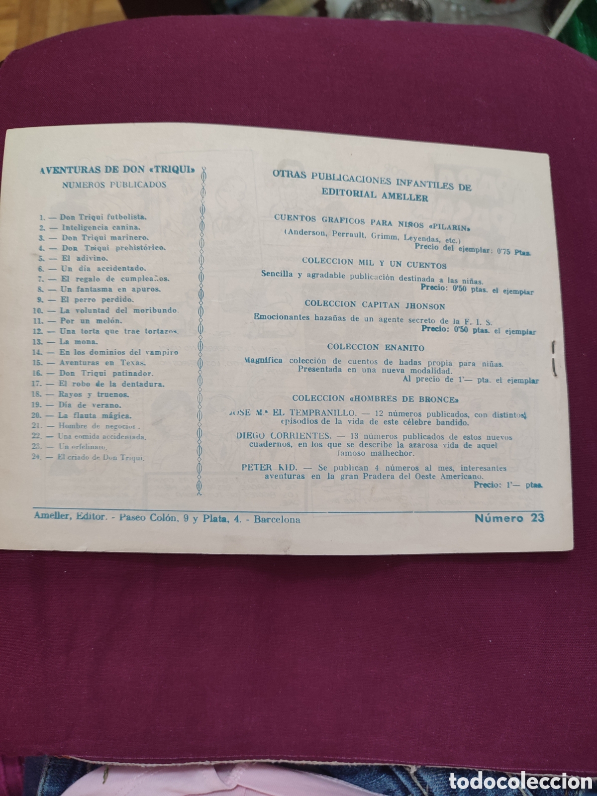 Tebeos: Don Triqui n&uacute;mero 23 - Foto 2