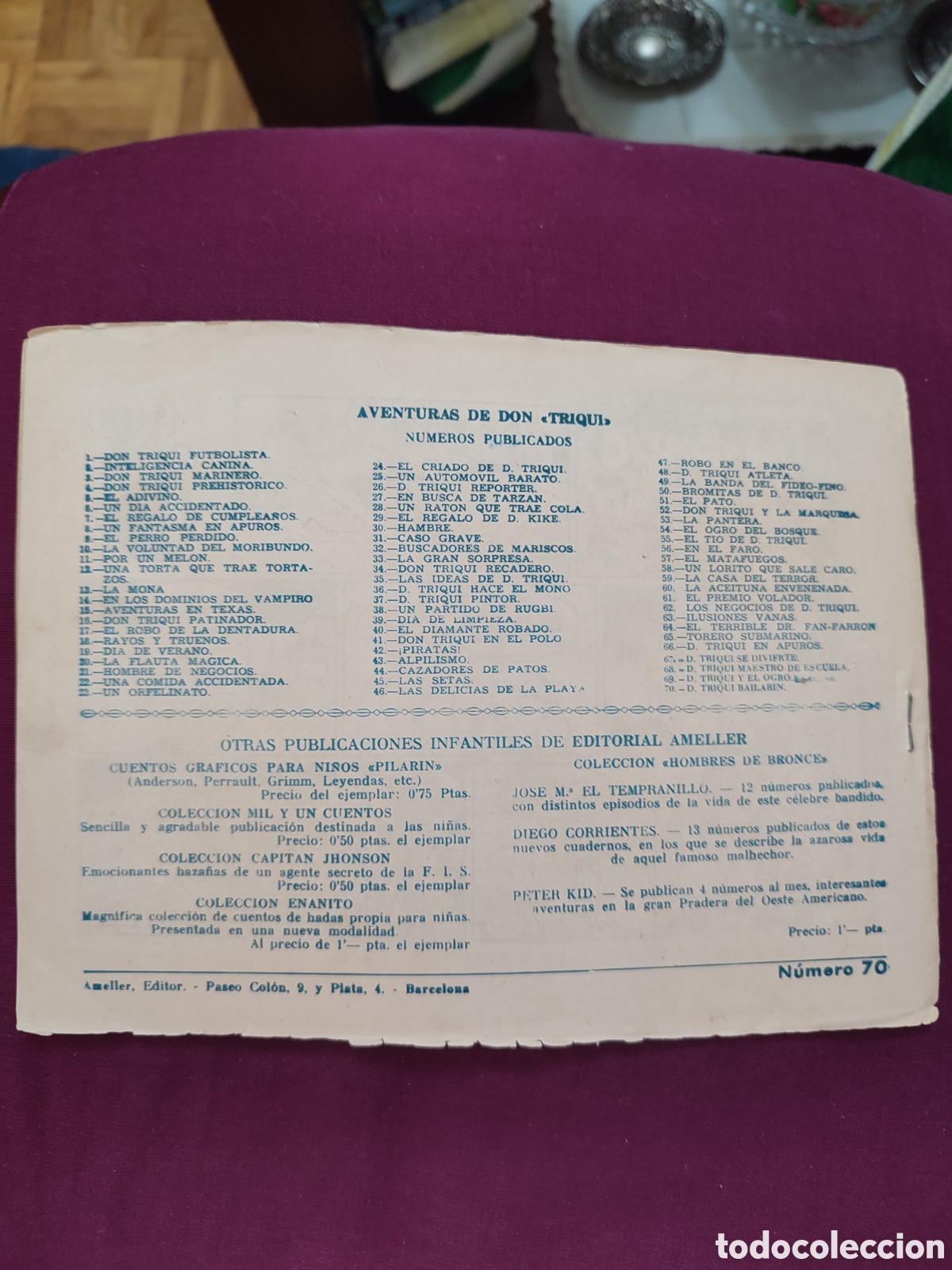 Tebeos: Don Triqui n&uacute;mero 70 - Foto 2
