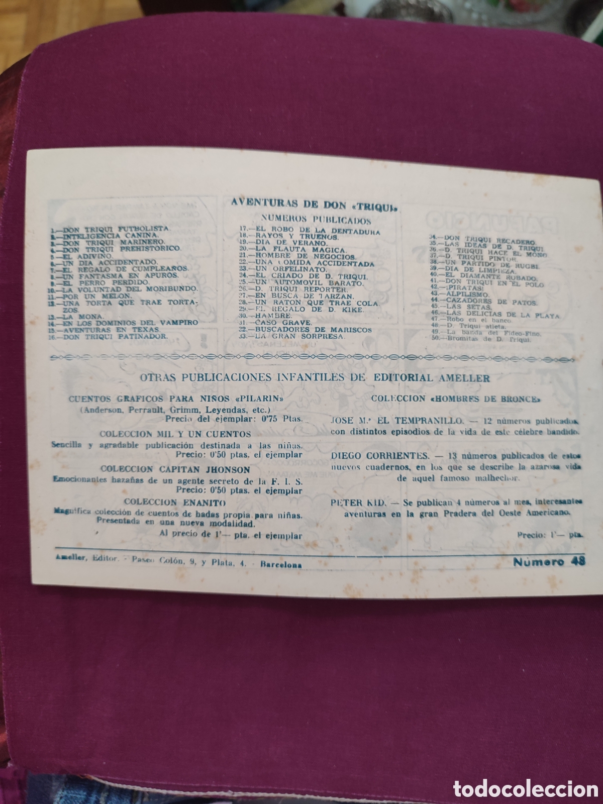 Tebeos: Don Triqui n&uacute;mero 48 - Foto 2