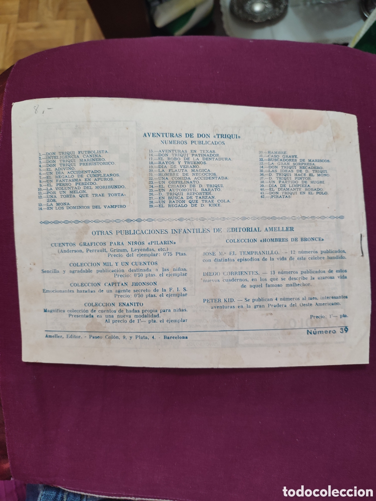 Tebeos: Don Triqui n&uacute;mero 39 - Foto 2