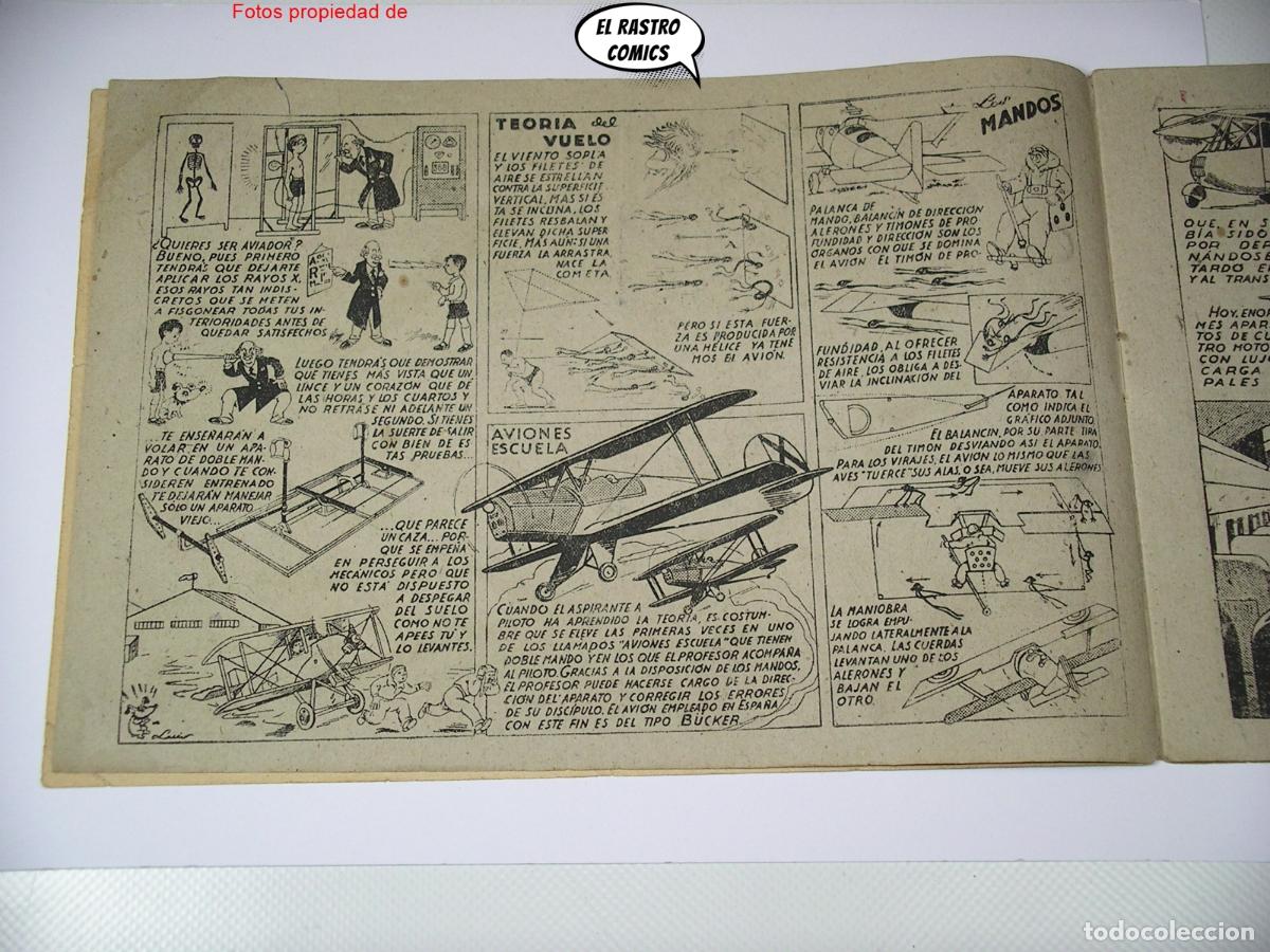 Tebeos: Almanaque de aviaci&oacute;n, ed. Ameller / Cisne 1943 - Foto 3