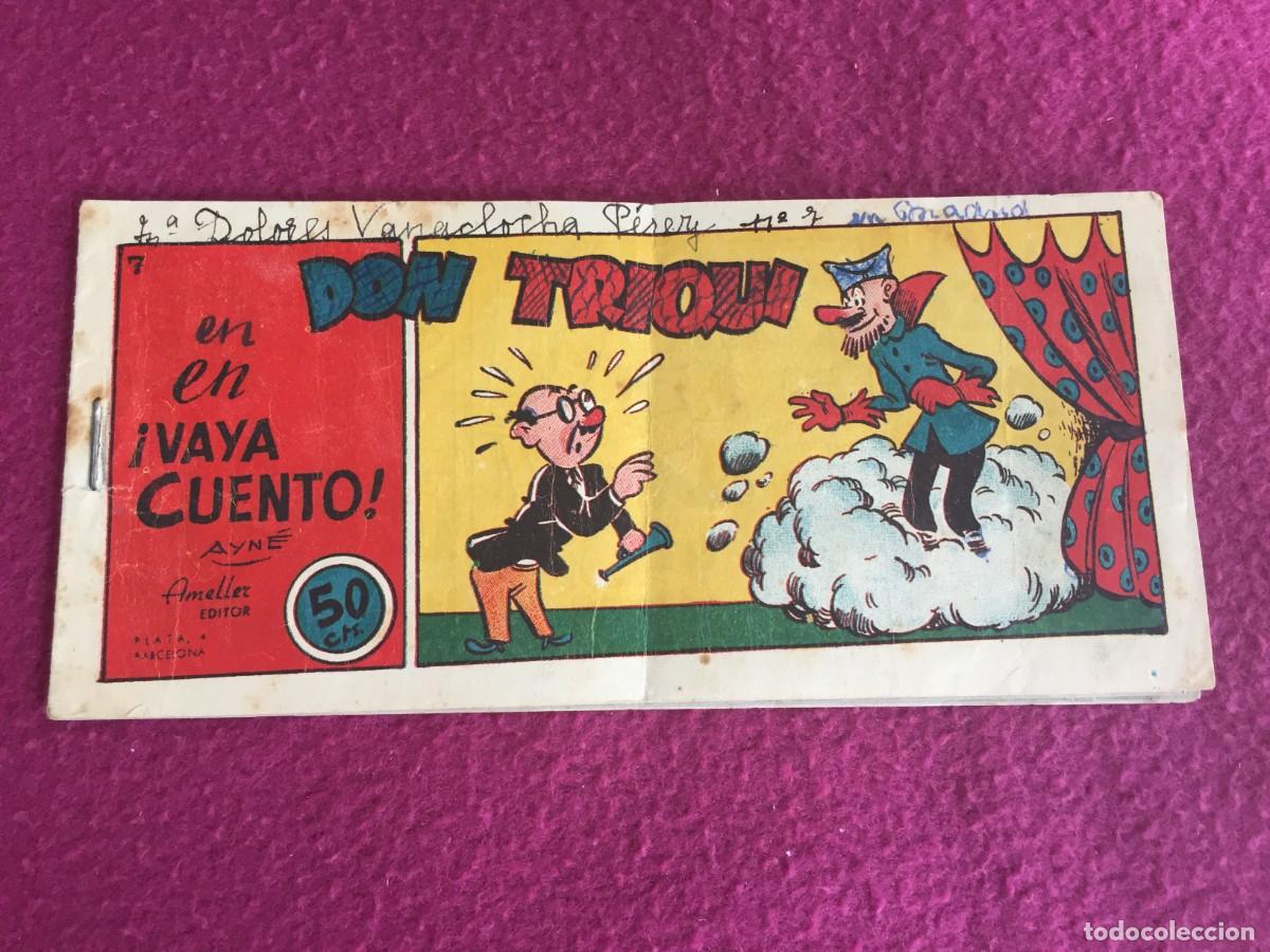 Tebeos: Don triqui n&ordm; 7 - Ameller - Foto 1