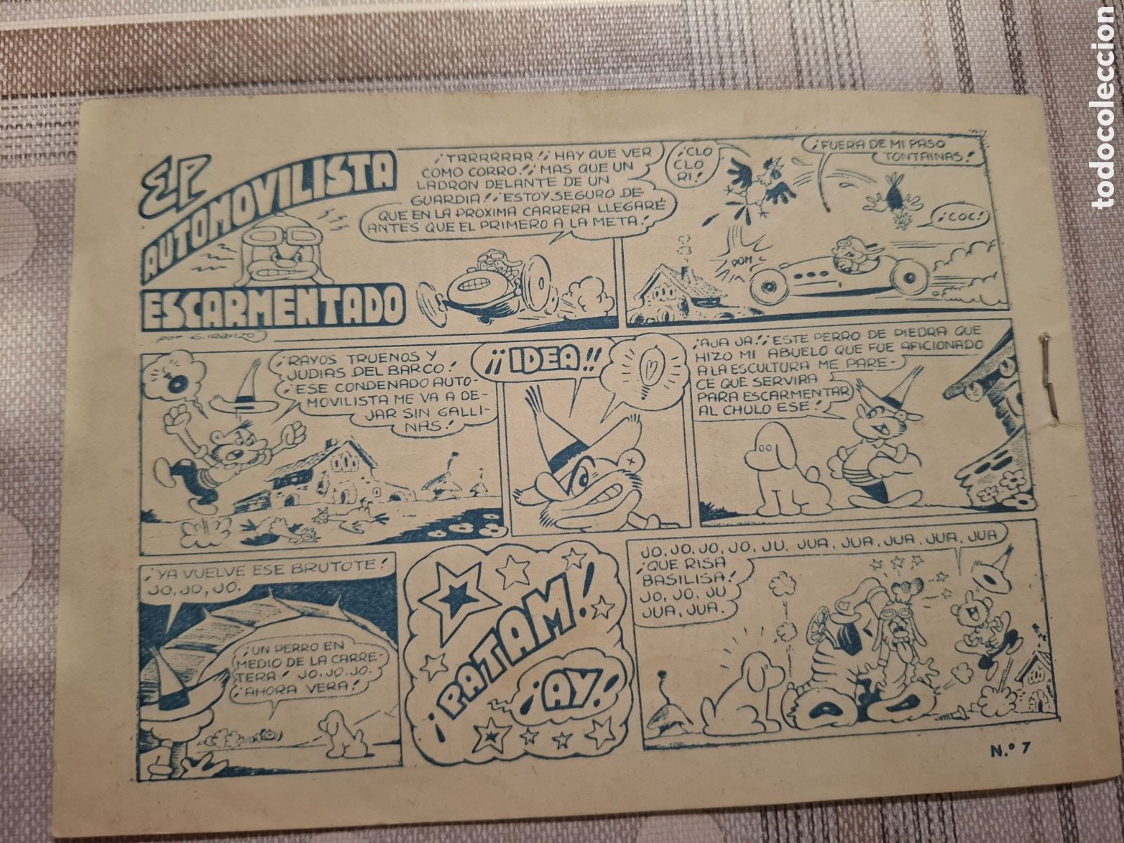 Tebeos: Los Peques n&deg; 7 , Ameller ediciones 1950 , formato 11 x 16 cms. - Foto 2