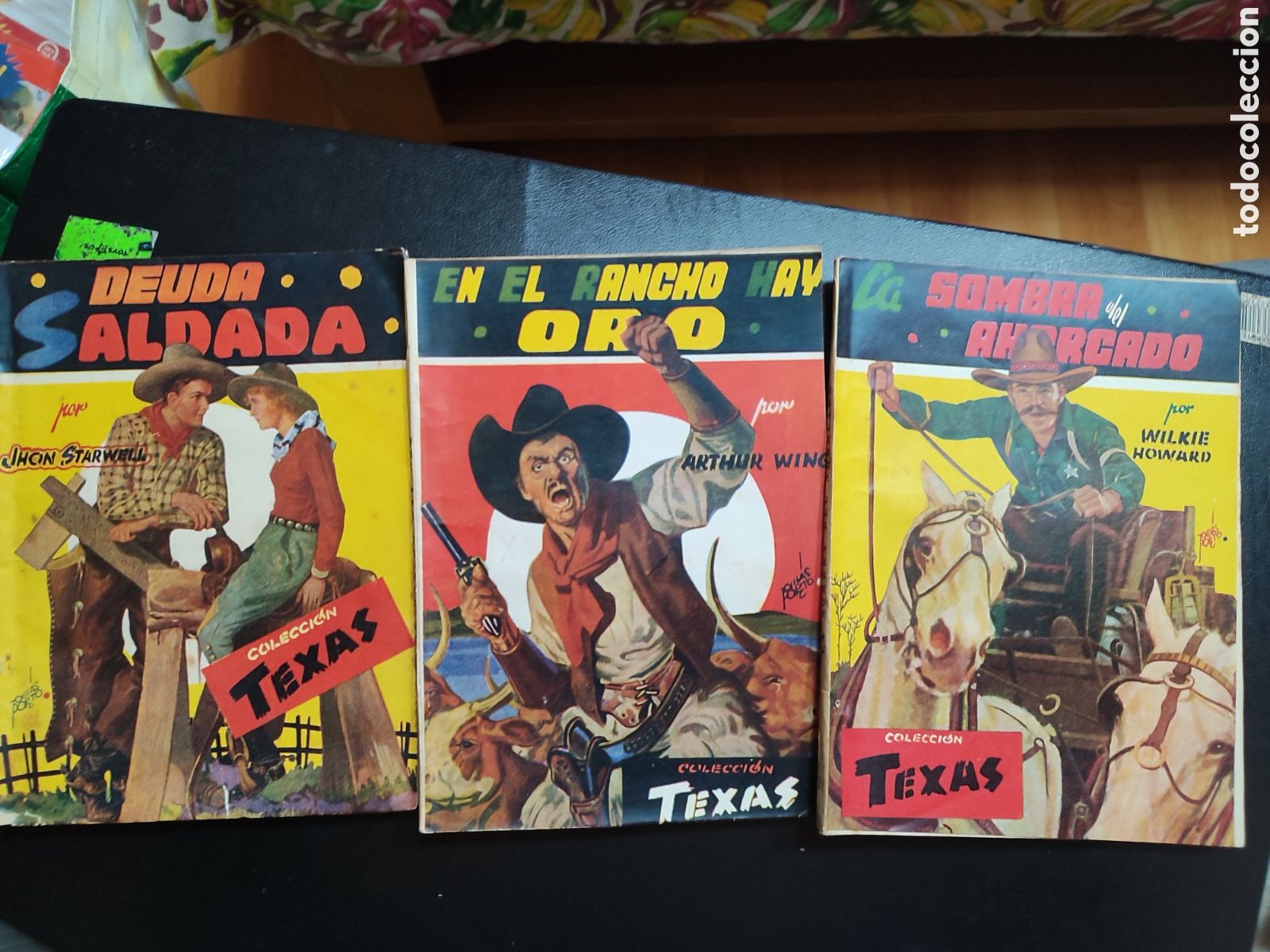 Tebeos: Texas n&uacute;meros 1,2,3 Ed ameller - Foto 1