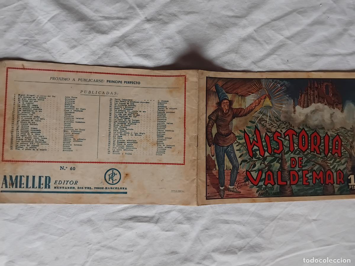 Tebeos: HISTORIA DE VALDEMAR. AMELLER EDITOR. MONOGRAFICOS N&ordm; 60. ORIGINAL. - Foto 1