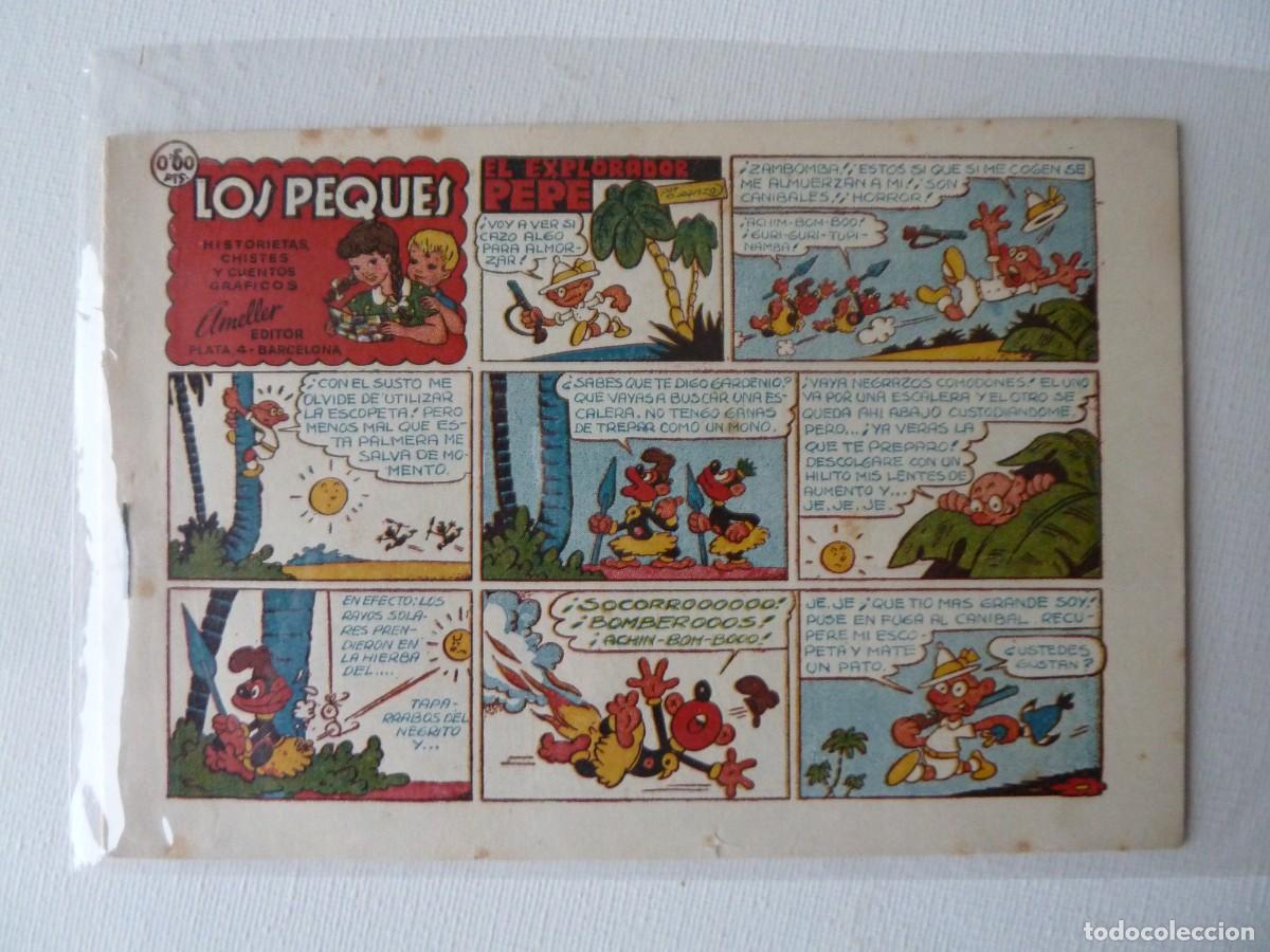 Tebeos: LOS PEQUES N&ordm; 7 AMELLER, IRANZO, ORIGINAL DE 1950 - Foto 1