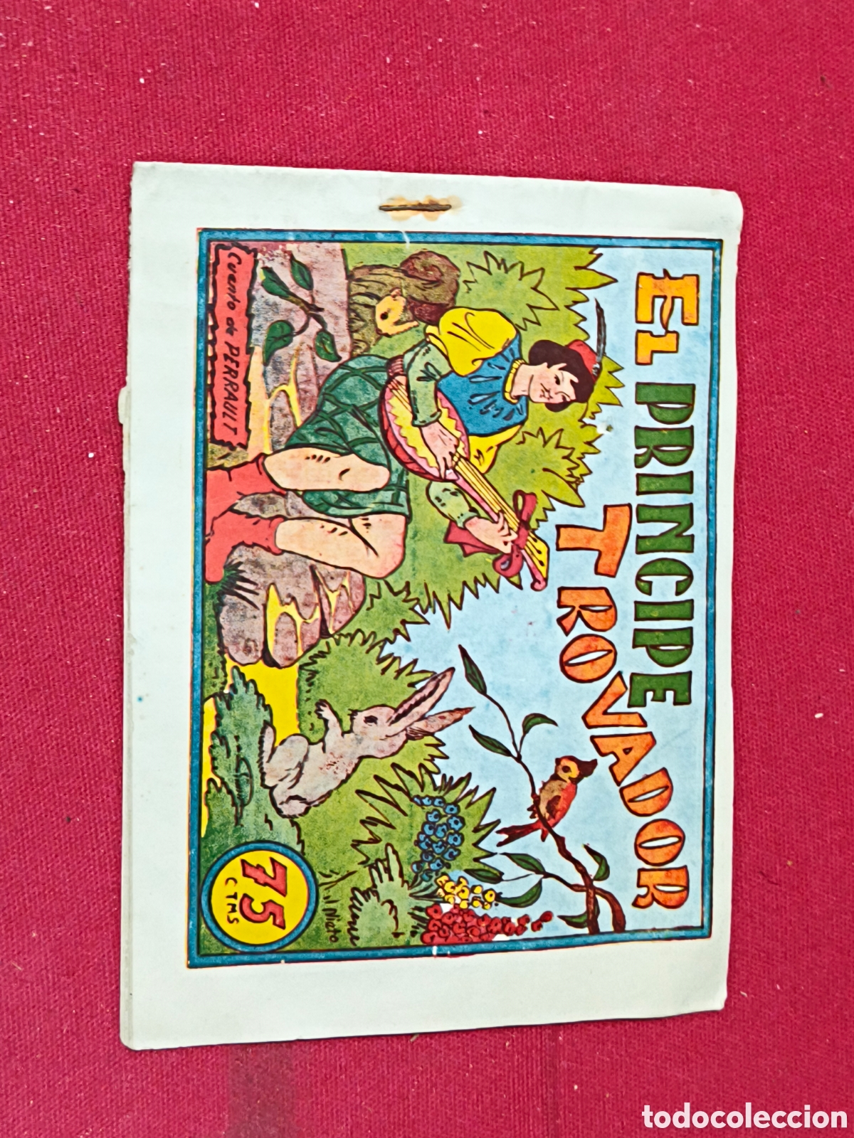 Comics: Cuento Antiguo el principe trovador ED AMELLER COLECCI&Oacute;N HISTORIETAS GR&Aacute;FICAS PILAR&Iacute;N N&deg; 35