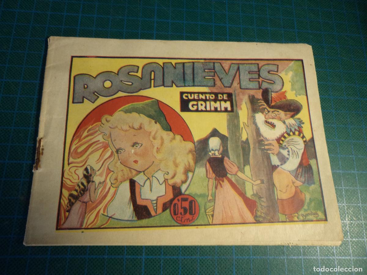 Tebeos: Cuento de Grimm. Rosanieves. Ameller. Tiene la grapa oxidada. - Foto 1