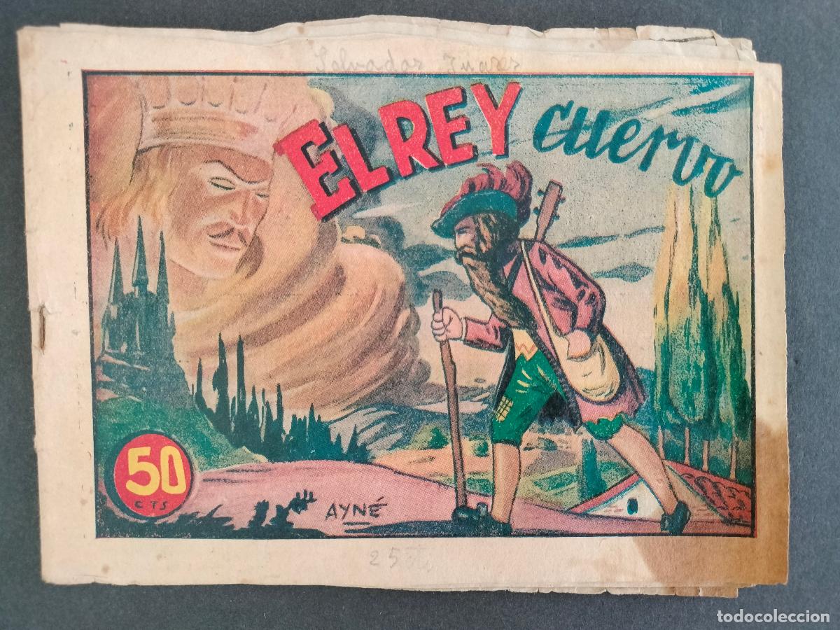 Comics: CUENTOS PILARIN N&ordm; 18 EL REY CUERVO AMELLER EDITOR 1943