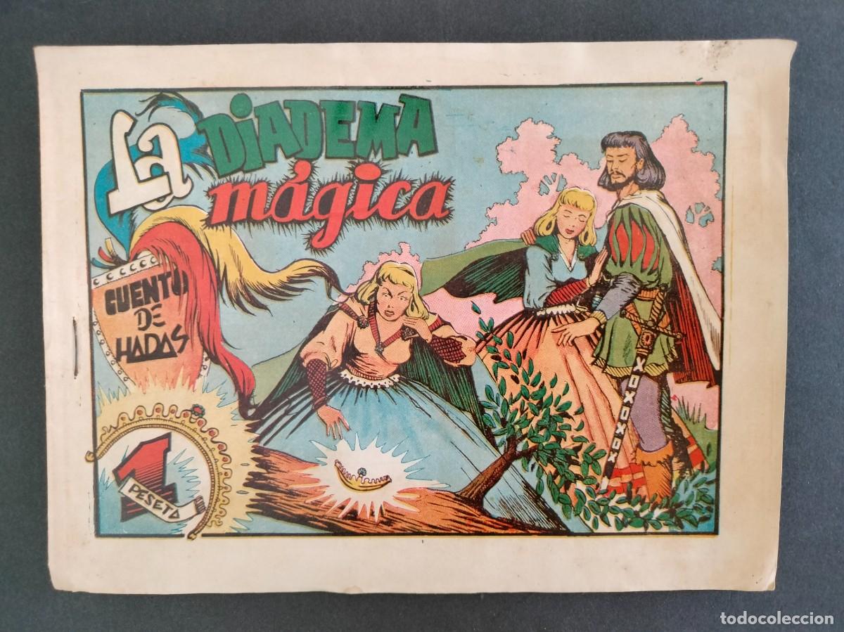 Comics: COLECCION PRINCESITA PRINCESA N&ordm; 121 LA DIADEMA MAGICA AMELLER EDITOR 1950 BUEN ESTADO!!!
