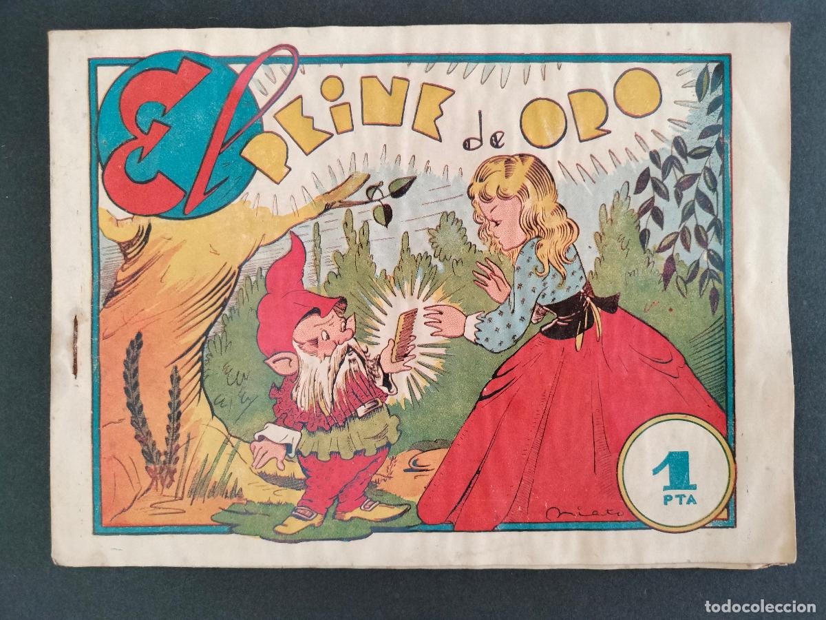 Comics: COLECCION PRINCESITA PRINCESA N&ordm; 56 EL PEINE DE ORO AMELLER EDITOR 1947 BUEN ESTADO!!!