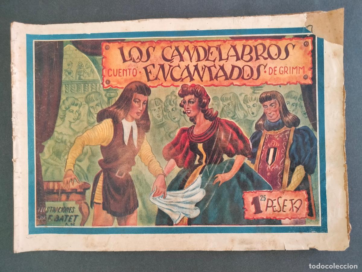 Comics: MONOGRAFICOS HISTORIETAS GRAFICAS AMELLER EDITOR N&ordm; 25 LOS CANDELABROS ENCANTADOS 1942