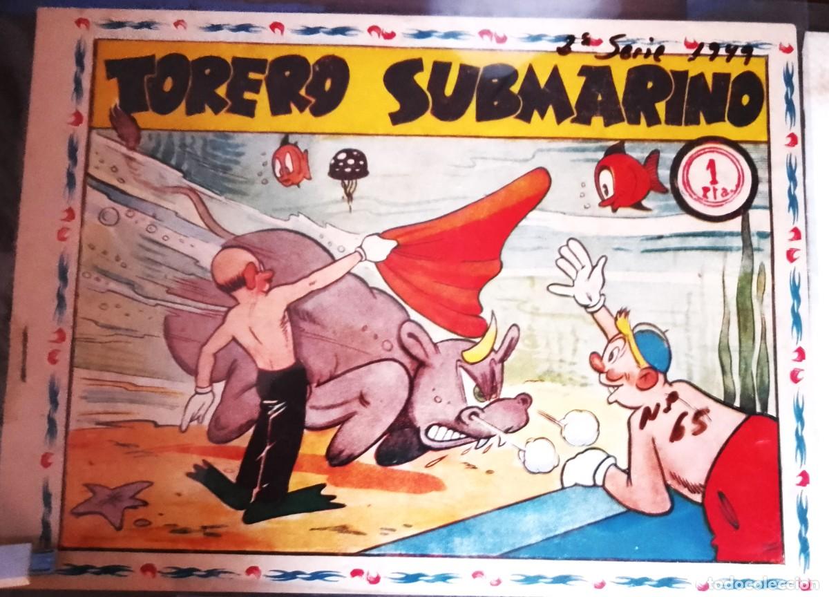 Comics: DON TRIQUI N&ordm;65 2&ordf; SERIE AMELLER 1949 TOREO SUBMARINO- BIEN-LEER TODO BIEN VER FOTOS