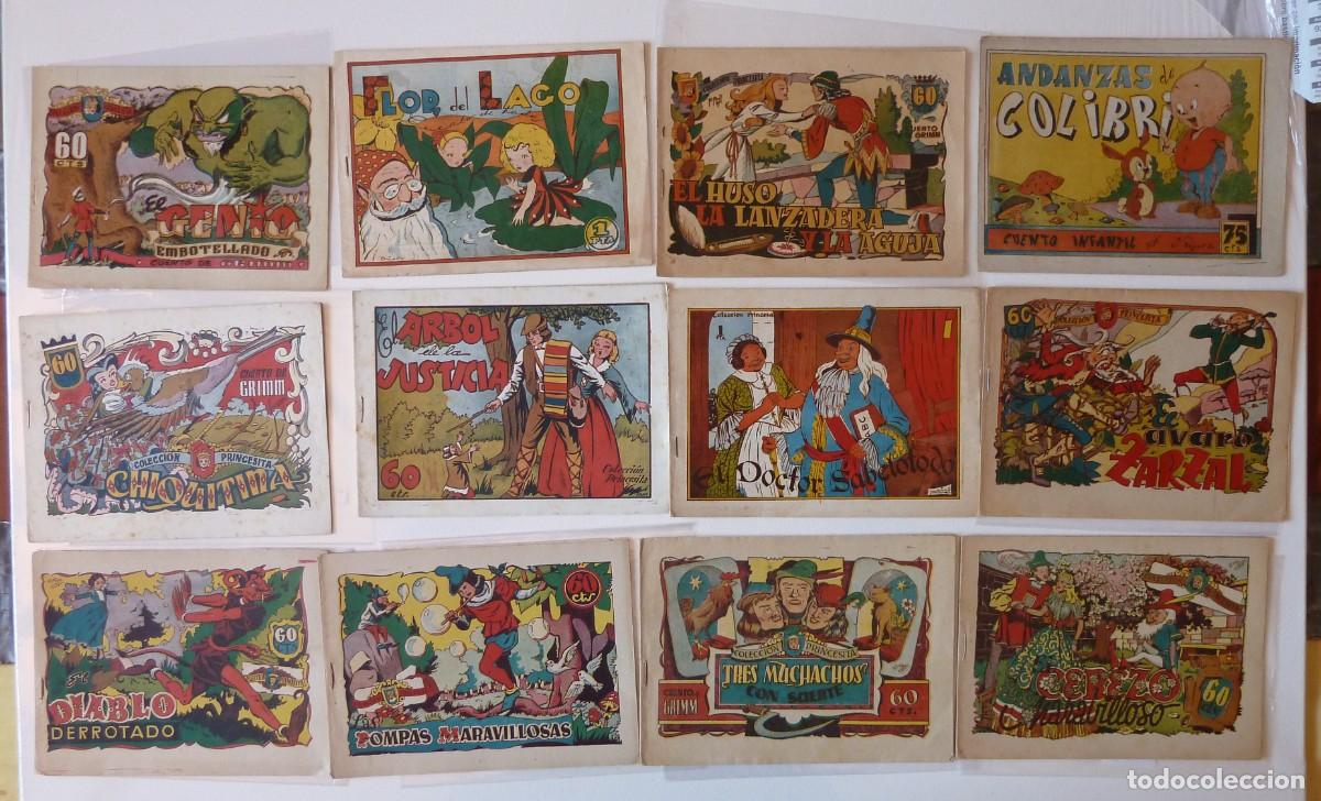Tebeos: Ameller lote de 84 cuentos de hadas Colecci&oacute;n Princesita, A&Ntilde;OS 40. ORIGINALES