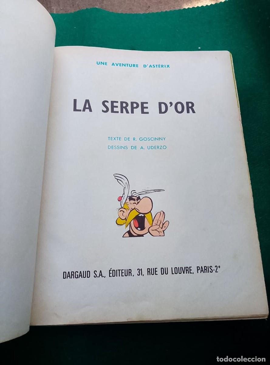 Tebeos: asterix La Serpe dor pilote - Foto 4