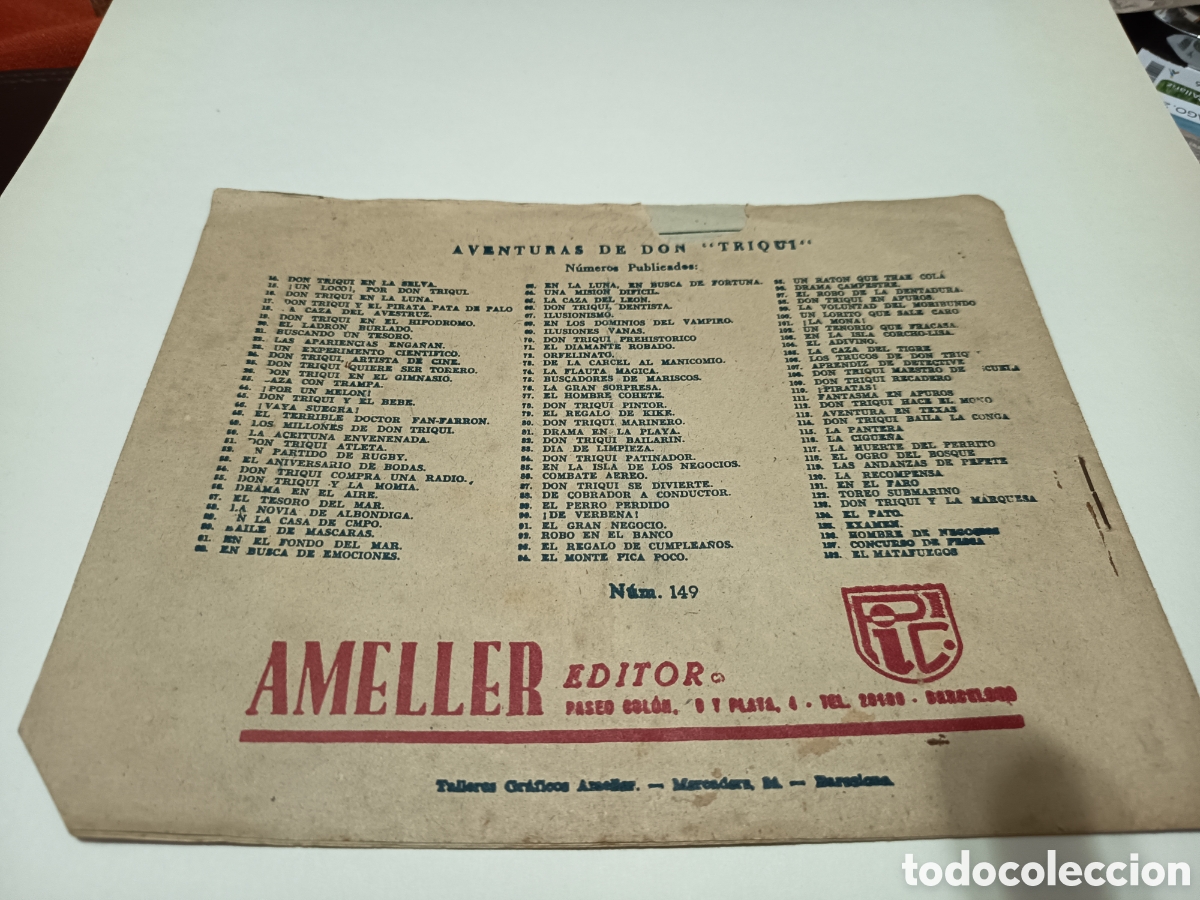 Tebeos: Las ideas de don triqui ameller original 60 cts - Foto 2