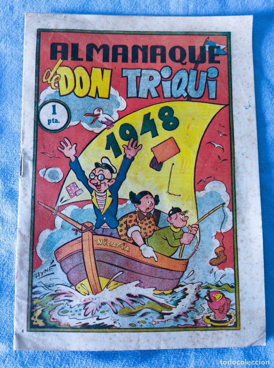Comics: ALMANAQUE DE DON TRIQUI A&Ntilde;O 1948 ORIGINAL DE AMELLER EDITOR