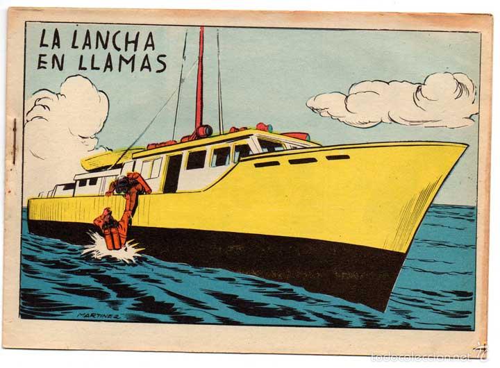 Tebeos: Sugar. La lancha en llamas - Bernabeu 1964 - Foto 1
