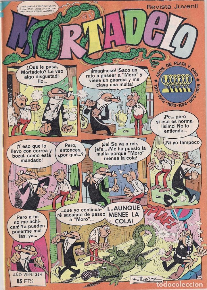Tebeos: Mortadelo semanal. n&ordm; 354 - Foto 1