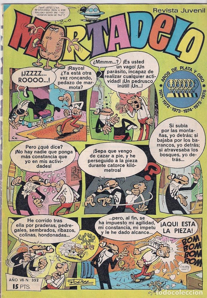 Tebeos: Mortadelo semanal. n&ordm; 352 - Foto 1