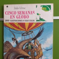 Livros de Banda Desenhada: JOYAS LITERARIAS JUVENILES. CINCO SEMANAS EN GLOBO. NÚMERO 62. Lote 324439988