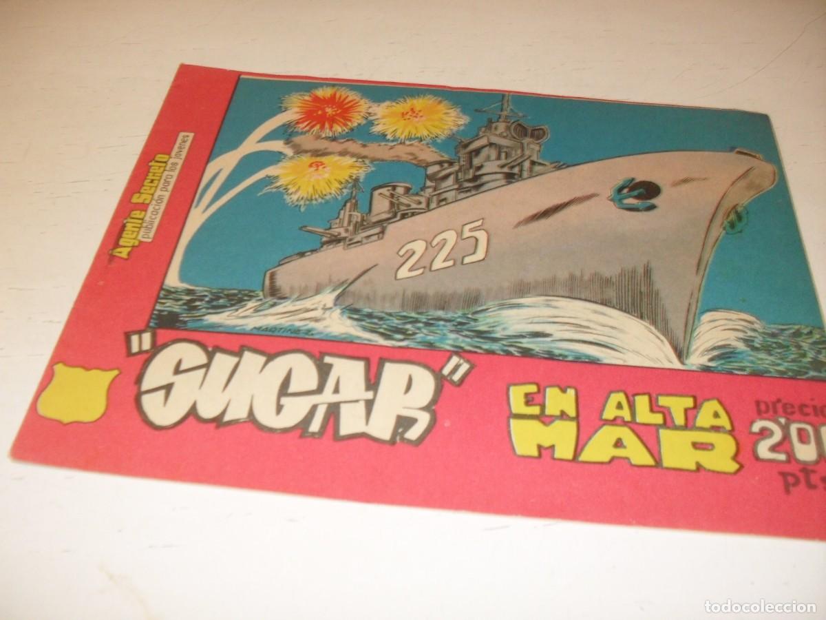 Comics: (ORIGINAL),SUGAR N&ordm; 34,DE 62,EN ALTA MAR,EDITORIAL BERNABEU,1964