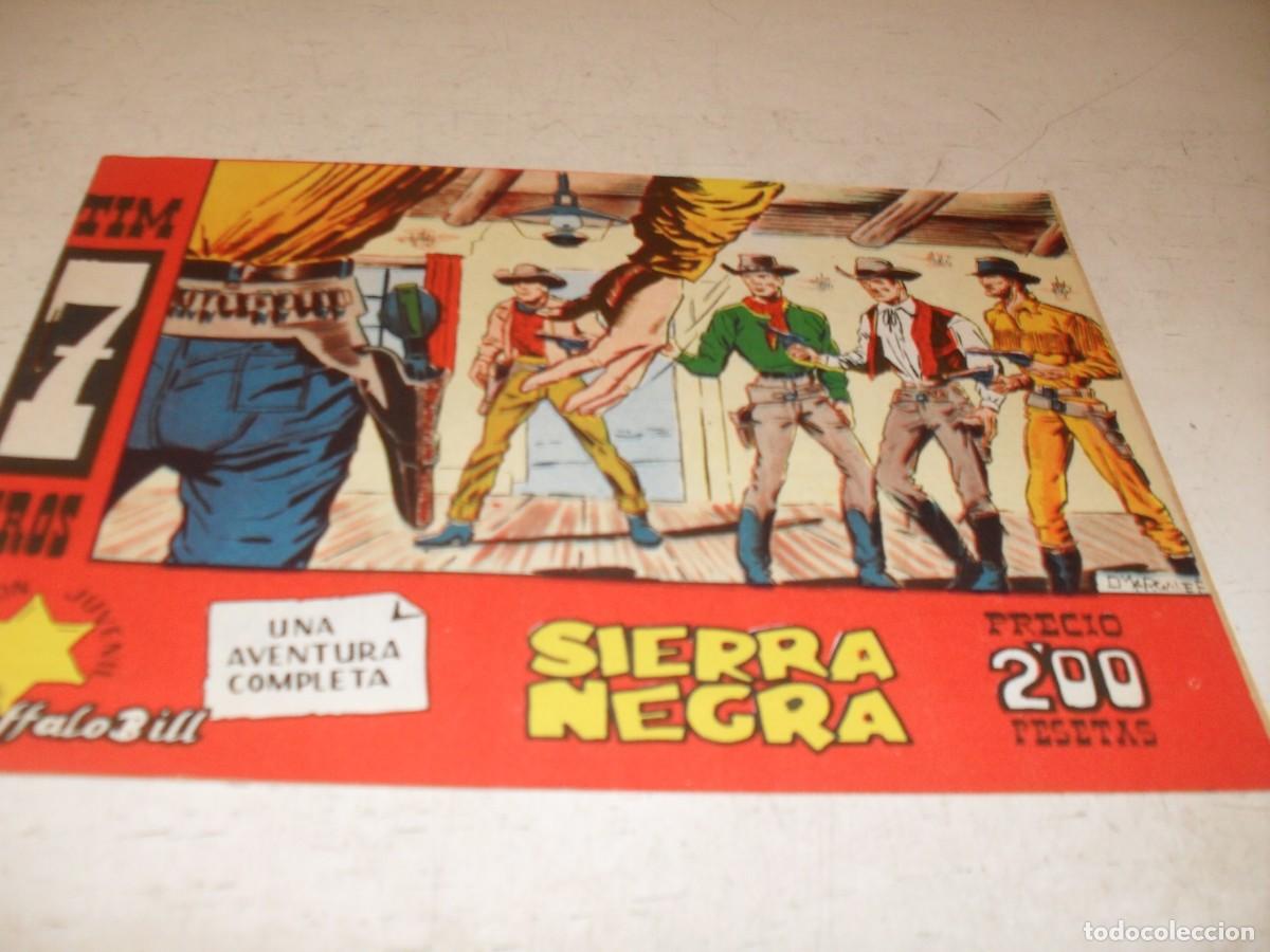 Comics: (ORIGINAL),TIM 7 TIROS N&ordm; 9,DE 14,SIERRA NEGRA.EDITA BERNABEU,1964