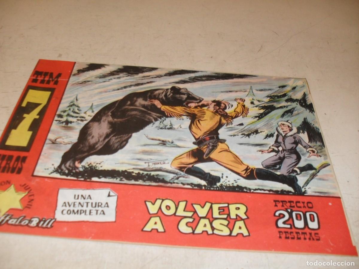 Comics: (ORIGINAL),TIM 7 TIROS N&ordm; 1,EL PRIMERO,VOLVER A CASA.EDITA BERNABEU,1964