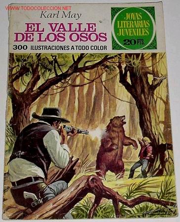 Tebeos: JOYAS LITERARIAS JUVENILES, EL  VALLE DE LOS OSOS - Foto 1