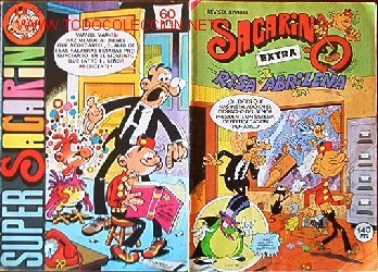 Tebeos: SUPER SACARINO Y SACARINO EXTRA - Foto 1