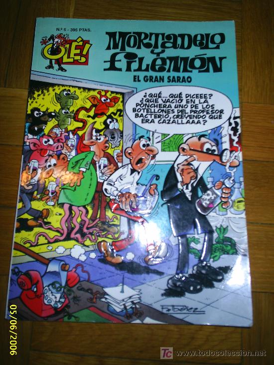 Tebeos: M69 OLE MORTADELO Y FILEMON NUM5 - Foto 1