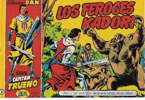 Tebeos: EL CAPITAN TRUENO N&ordm; 5 - Foto 1