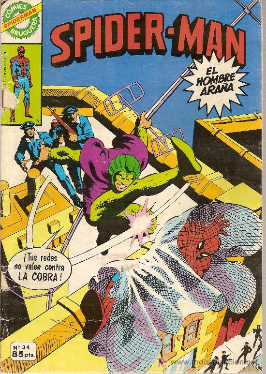 Tebeos: Spiderman, n&ordm; 34. C&oacute;mics Bruguera. 1981. - Foto 1