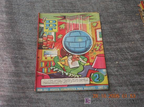Tebeos: DDT BRUGUERA PRIMERA EPOCA NUMERO 252 - Foto 1