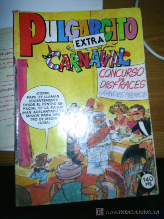 Tebeos: PULGARCITO EXTRA CARNAVAL NUM81 - Foto 1