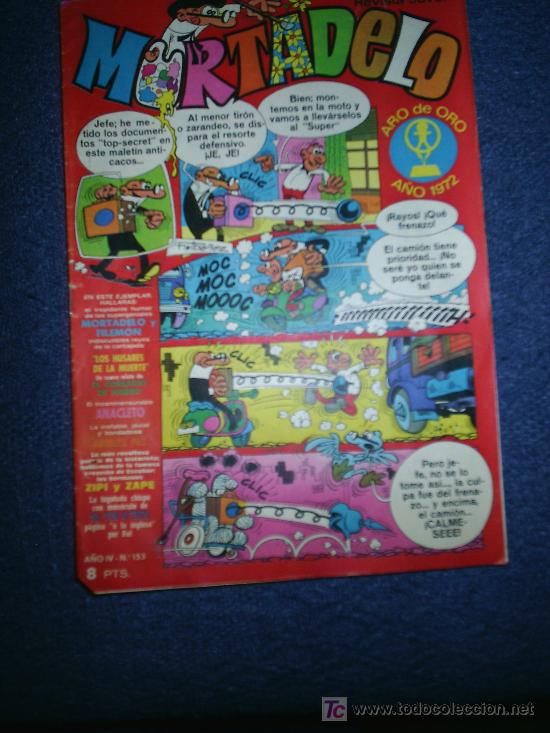 Tebeos: MORTADELO NUM 153 - Foto 1