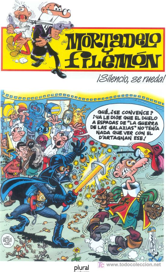 Tebeos: C1D - MORTADELO Y FILEM&Oacute;N - SILENCIO SE RUEDA / PLURAL - Foto 1