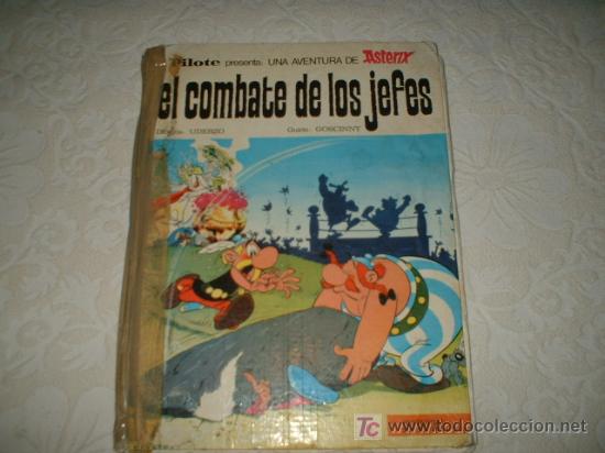 Tebeos: asterix-el combate de los jefes,1969
