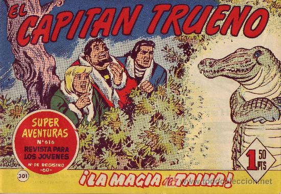 Tebeos: Comic CAPITAN TRUENO &ordm; 301 - Foto 1