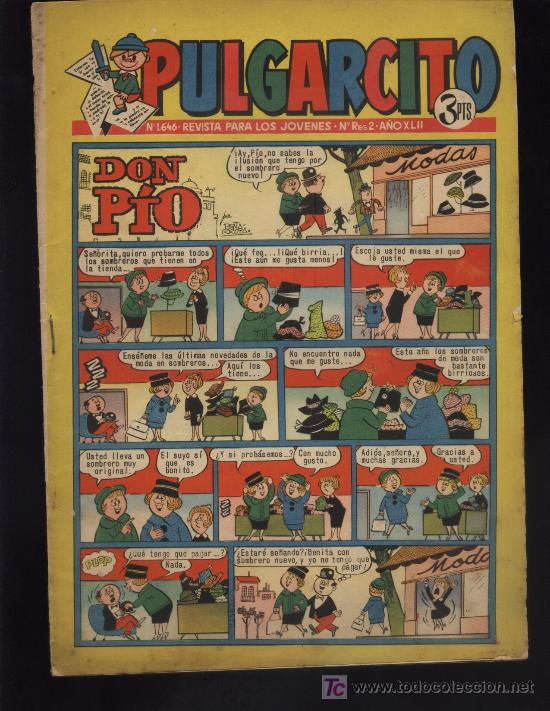 Tebeos: PULGARCITO N&ordm; 1646 - Foto 1