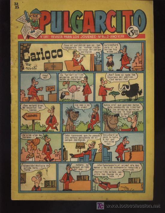 Tebeos: PULGARCITO N&ordm; 1661 - Foto 1