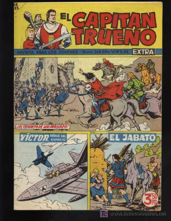 Tebeos: CAPITAN TRUENO EXTRA N&ordm; 268 - Foto 1