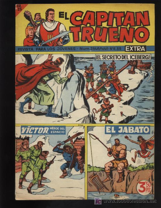 Tebeos: CAPITAN TRUENO EXTRA N&ordm; 284 - Foto 1