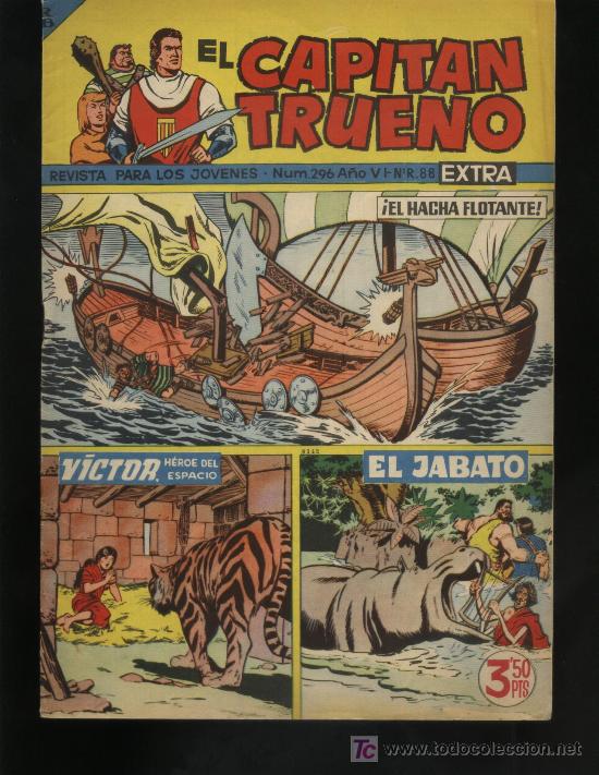 Tebeos: CAPITAN TRUENO EXTRA N&ordm; 296 - Foto 1